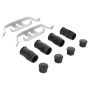 MPA 1003-1561C Quality-Built Black Series Ceramic Brake Pads w/ Hardware