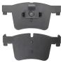 MPA 1003-1561M Quality-Built Black Series Semi-Metallic Brake Pads w/ Hardware