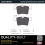 MPA 1003-1561M Quality-Built Black Series Semi-Metallic Brake Pads w/ Hardware