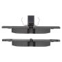 MPA 1003-1561M Quality-Built Black Series Semi-Metallic Brake Pads w/ Hardware