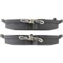 MPA 1003-1562M Quality-Built Black Series Semi-Metallic Brake Pads w/ Hardware