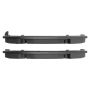 MPA 1003-1565AM Quality-Built Black Series Semi-Metallic Brake Pads w/ Hardware