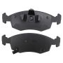 MPA 1003-1568C Quality-Built Black Series Ceramic Brake Pads w/ Hardware