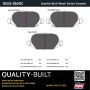 MPA 1003-1569C Quality-Built Black Series Ceramic Brake Pads w/ Hardware