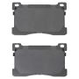 MPA 1003-1576C Quality-Built Black Series Ceramic Brake Pads w/ Hardware