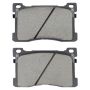 MPA 1003-1576C Quality-Built Black Series Ceramic Brake Pads w/ Hardware