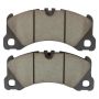 MPA 1003-1577C Quality-Built Black Series Ceramic Brake Pads w/ Hardware