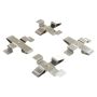 MPA 1003-1577C Quality-Built Black Series Ceramic Brake Pads w/ Hardware