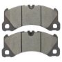 MPA 1003-1577M Quality-Built Black Series Semi-Metallic Brake Pads w/ Hardware