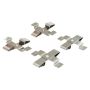 MPA 1003-1577M Quality-Built Black Series Semi-Metallic Brake Pads w/ Hardware