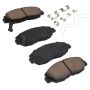 MPA 1003-1578C Quality-Built Black Series Ceramic Brake Pads w/ Hardware