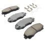MPA 1003-1584C Quality-Built Black Series Ceramic Brake Pads w/ Hardware