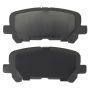 MPA 1003-1585C Quality-Built Black Series Ceramic Brake Pads w/ Hardware