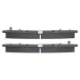 MPA 1003-1589M Quality-Built Black Series Semi-Metallic Brake Pads w/ Hardware