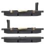 MPA 1003-1593C Quality-Built Black Series Ceramic Brake Pads w/ Hardware