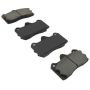 MPA 1003-1599M Quality-Built Black Series Semi-Metallic Brake Pads