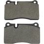 MPA 1003-1600M Quality-Built Black Series Semi-Metallic Brake Pads w/ Hardware