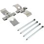 MPA 1003-1600M Quality-Built Black Series Semi-Metallic Brake Pads w/ Hardware