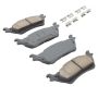 MPA 1003-1602C Quality-Built Black Series Ceramic Brake Pads w/ Hardware