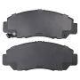 MPA 1003-1608C Quality-Built Black Series Ceramic Brake Pads w/ Hardware