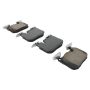 MPA 1003-1609AM Quality-Built Black Series Semi-Metallic Brake Pads