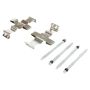 MPA 1003-1609M Quality-Built Black Series Semi-Metallic Brake Pads w/ Hardware