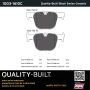 MPA 1003-1610C Quality-Built Black Series Ceramic Brake Pads