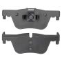 MPA 1003-1613C Quality-Built Black Series Ceramic Brake Pads w/ Hardware