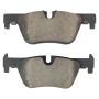MPA 1003-1613C Quality-Built Black Series Ceramic Brake Pads w/ Hardware