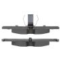 MPA 1003-1613C Quality-Built Black Series Ceramic Brake Pads w/ Hardware