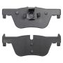 MPA 1003-1613M Quality-Built Black Series Semi-Metallic Brake Pads w/ Hardware