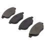 MPA 1003-1618AM Quality-Built Black Series Semi-Metallic Brake Pads w/ Hardware