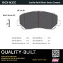 MPA 1003-1623C Quality-Built Black Series Ceramic Brake Pads w/ Hardware