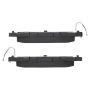 MPA 1003-1624C Quality-Built Black Series Ceramic Brake Pads w/ Hardware