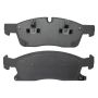 MPA 1003-1629M Quality-Built Black Series Semi-Metallic Brake Pads w/ Hardware