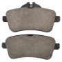 MPA 1003-1630AC Quality-Built Black Series Ceramic Brake Pads w/ Hardware