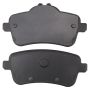 MPA 1003-1630AM Quality-Built Black Series Semi-Metallic Brake Pads w/ Hardware