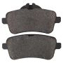 MPA 1003-1630BM Quality-Built Black Series Semi-Metallic Brake Pads
