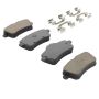 MPA 1003-1630C Quality-Built Black Series Ceramic Brake Pads w/ Hardware