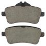 MPA 1003-1630C Quality-Built Black Series Ceramic Brake Pads w/ Hardware