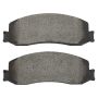 MPA 1003-1631M Quality-Built Black Series Semi-Metallic Brake Pads w/ Hardware