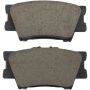 MPA 1003-1632C Quality-Built Black Series Ceramic Brake Pads w/ Hardware