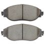 MPA 1003-1633C Quality-Built Black Series Ceramic Brake Pads w/ Hardware