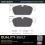 MPA 1003-1636AC Quality-Built Black Series Ceramic Brake Pads