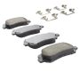 MPA 1003-1640AC Quality-Built Black Series Ceramic Brake Pads w/ Hardware