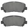 MPA 1003-1640AC Quality-Built Black Series Ceramic Brake Pads w/ Hardware
