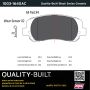 MPA 1003-1640AC Quality-Built Black Series Ceramic Brake Pads w/ Hardware