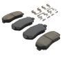 MPA 1003-1640C Quality-Built Black Series Ceramic Brake Pads w/ Hardware