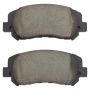 MPA 1003-1640CC Quality-Built Black Series Ceramic Brake Pads w/ Hardware