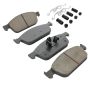 MPA 1003-1645C Quality-Built Black Series Ceramic Brake Pads w/ Hardware